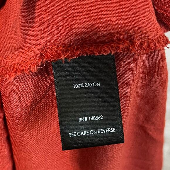 Torrid Red Midi Wrap Dress - Picture 14 of 15